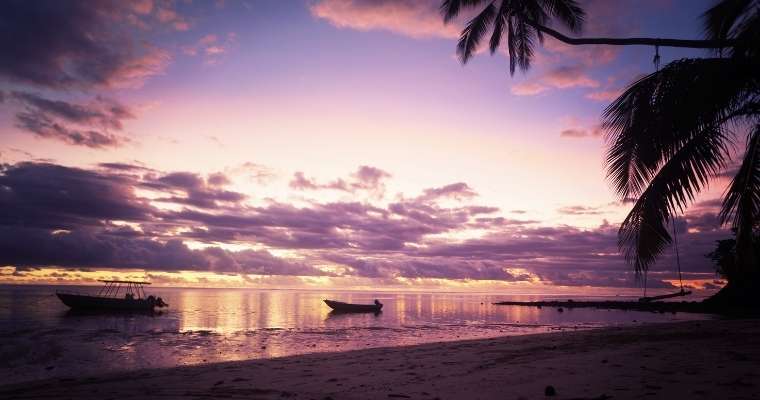 Fiji Islands Sunset