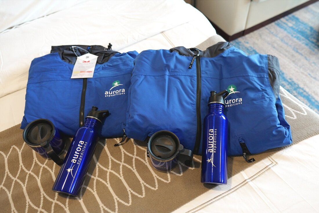 Provided gear on board the Antarctica expedition cruise, Chris Watson Travel, travel agent blog