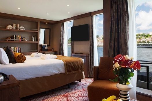 Staterooms onboard AmaWaterways.