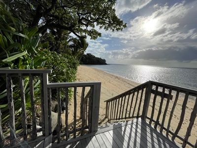 Kokomo Private Island Fiji - Direct Room Access to the Beach.