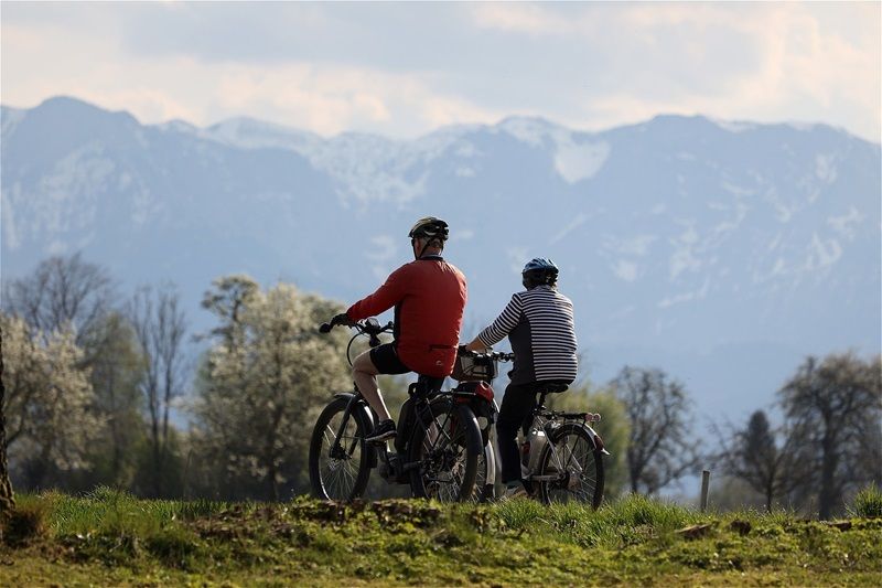 Cycling excursions on the Danube.