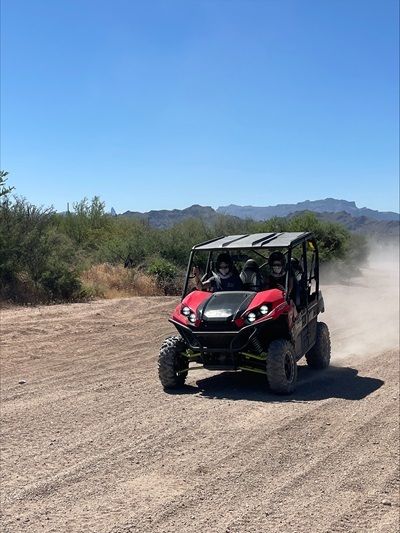 Fun UTV Adventure in the Sonoran Desert, Arizona.