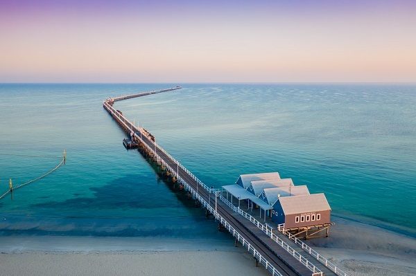 Busselton jetty in South Western Australia