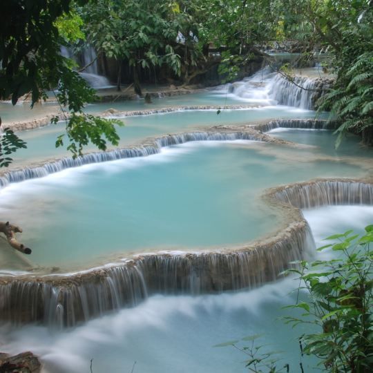 Kuang Si Waterfalls in Luang Prabang, Laos Mekong Travel Expert.