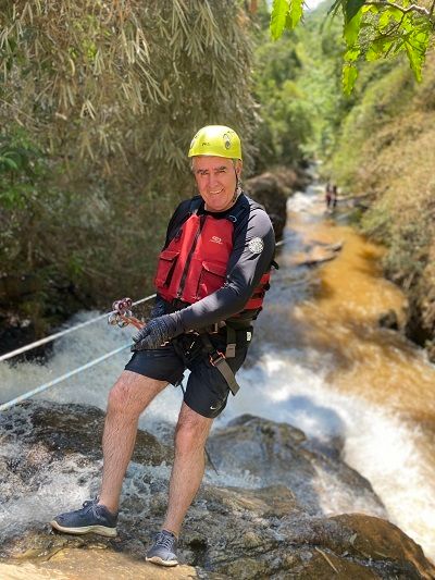 Gary, canyoning in Da Lat, Vietnam