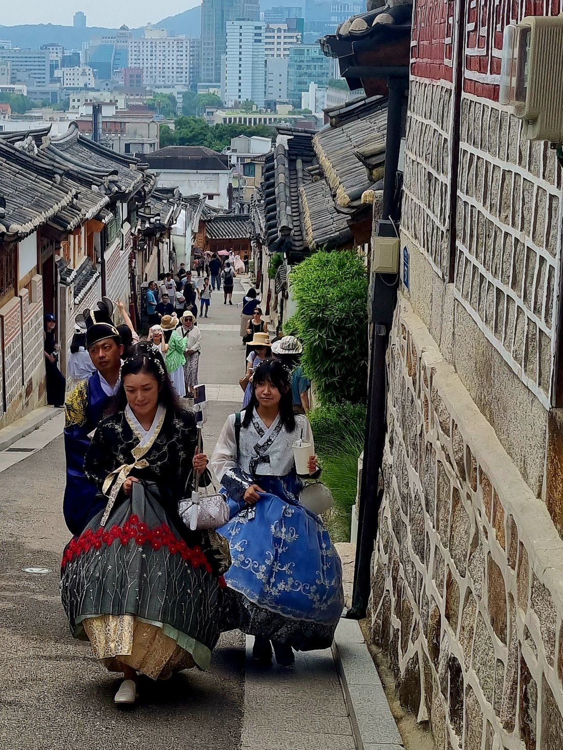 Bukchon Village, Seoul sightseeing.