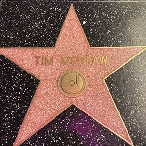 Tim McGraw Hollywood Walk of Fame Star.