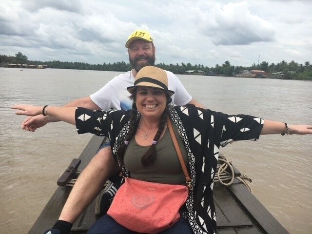 Our own Titanic Moment On the Mekong, Vietnam Holiday.