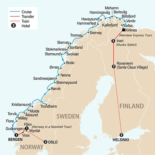 Winter Wonderland Scandinavia Escorted Group Tour 2025 Travel