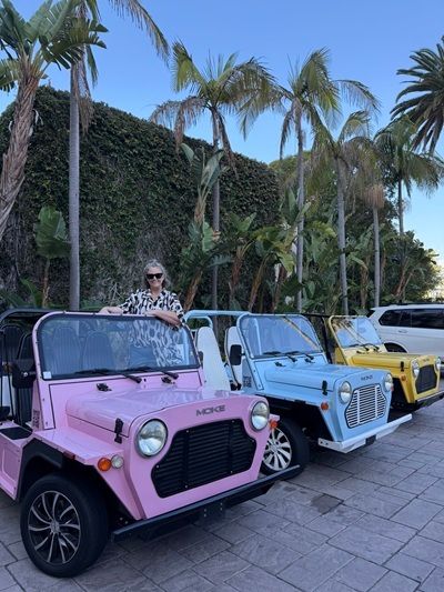 Expert itinérant aux États-Unis d'Amérique, Cola Morire, fait face à 3 moteurs brillants avant la tournée Moke de Nioport California.