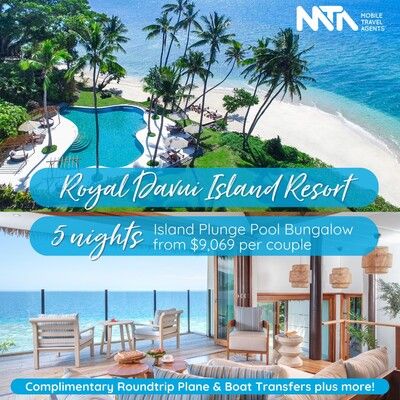 5 nights Royal Davui Island Resort, Fiji