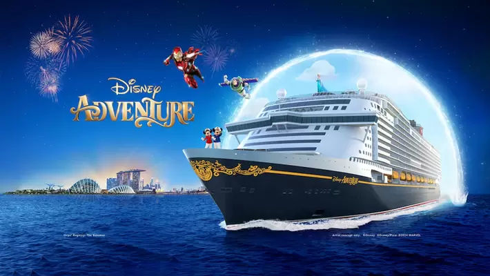 Disney Adventure Inaugural Sailing