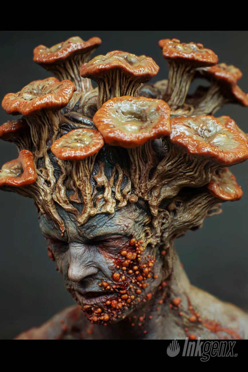 Horror-Zombie|Mushroom Fungus TLOU Cordyceps Zombie|19