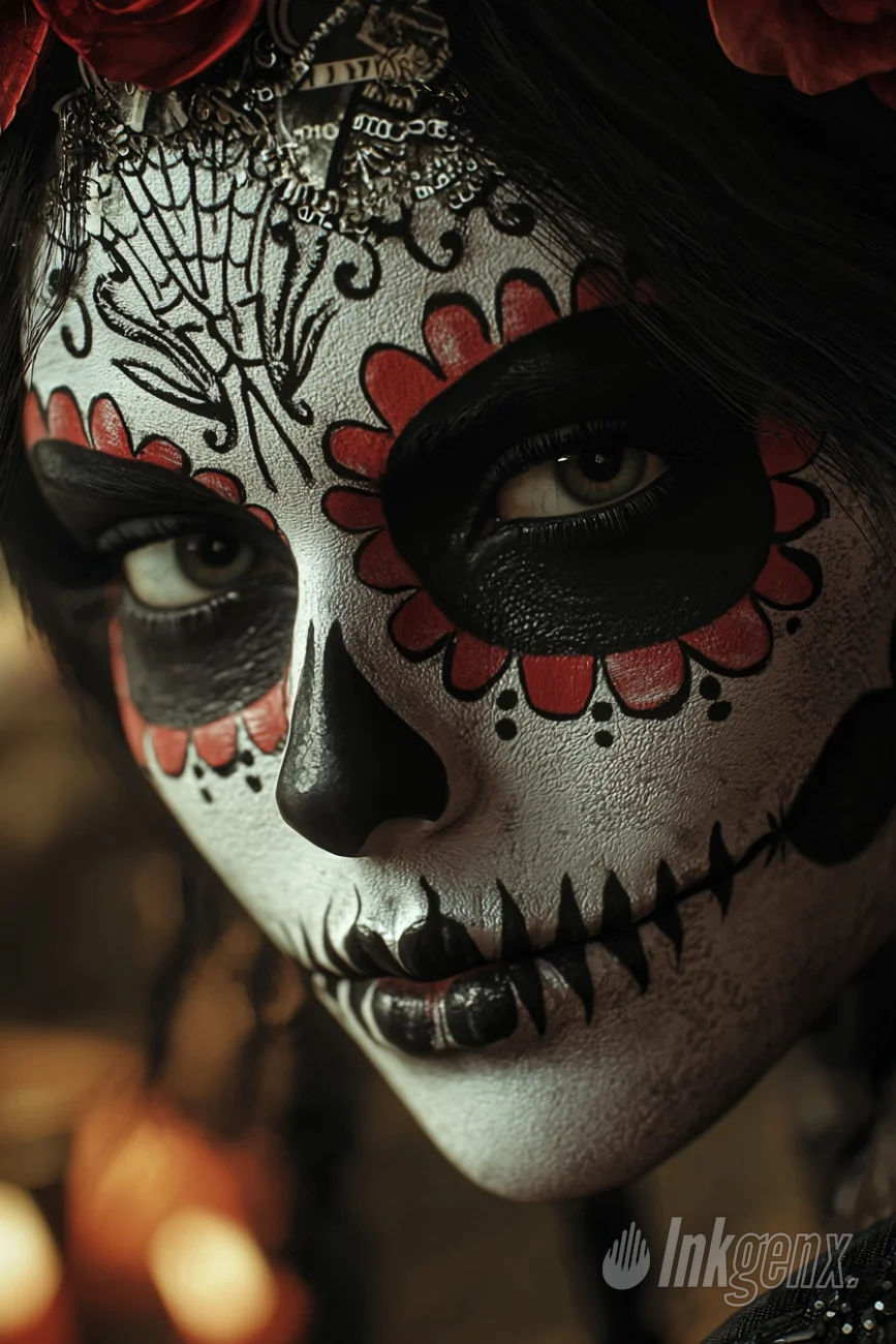 People-Female-Candy Skull | Candy Skull |18