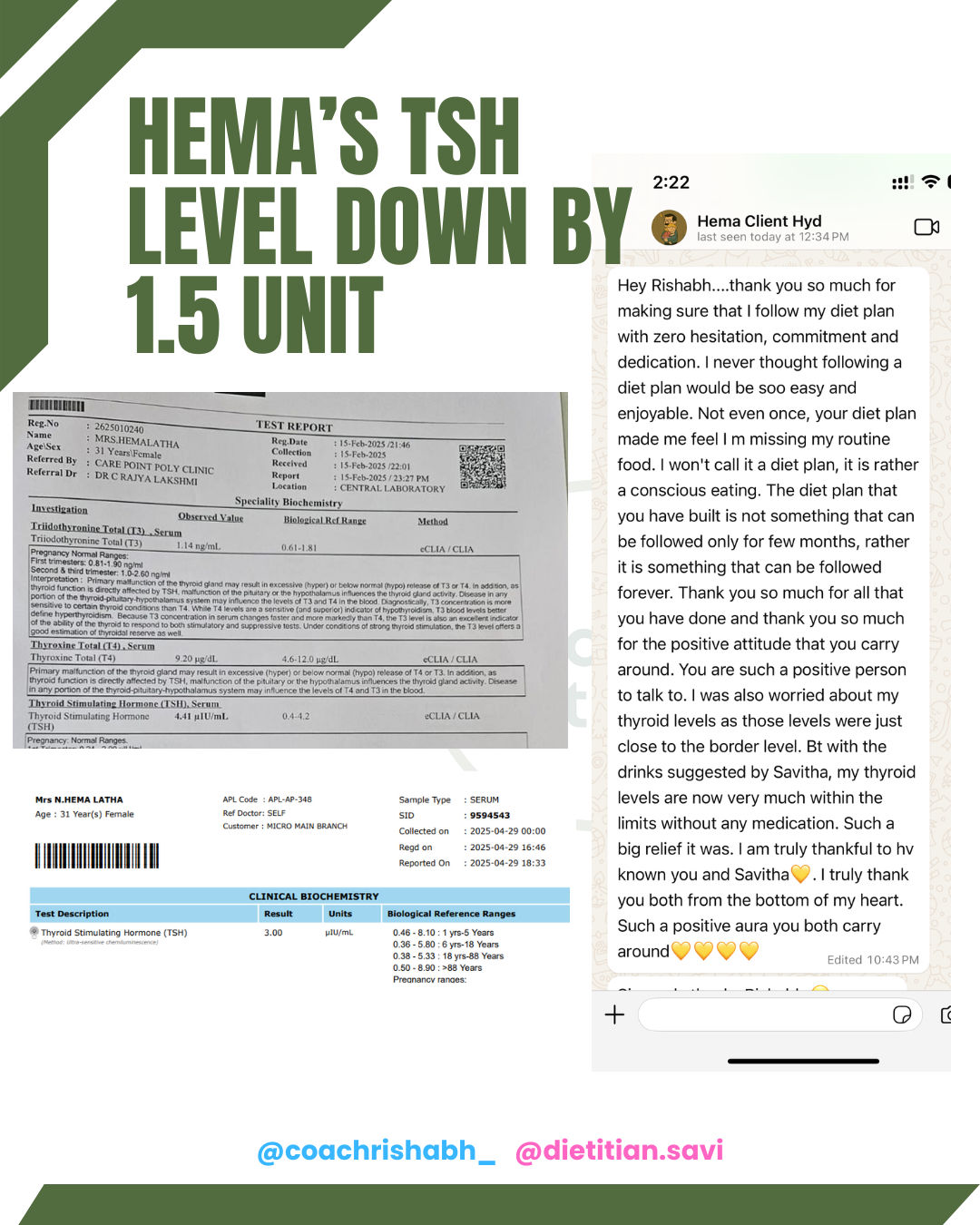 Client feedback 22