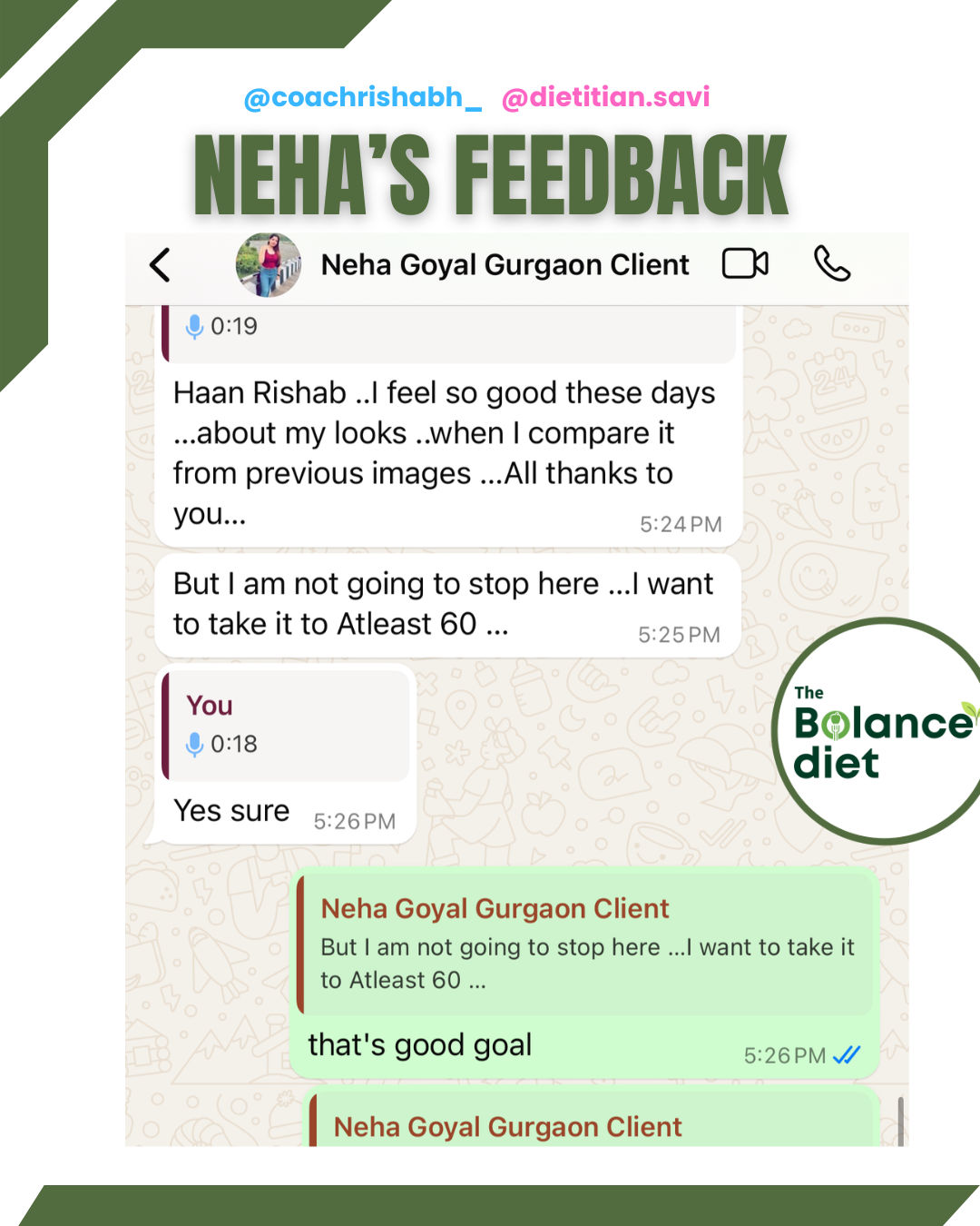 Client feedback 4