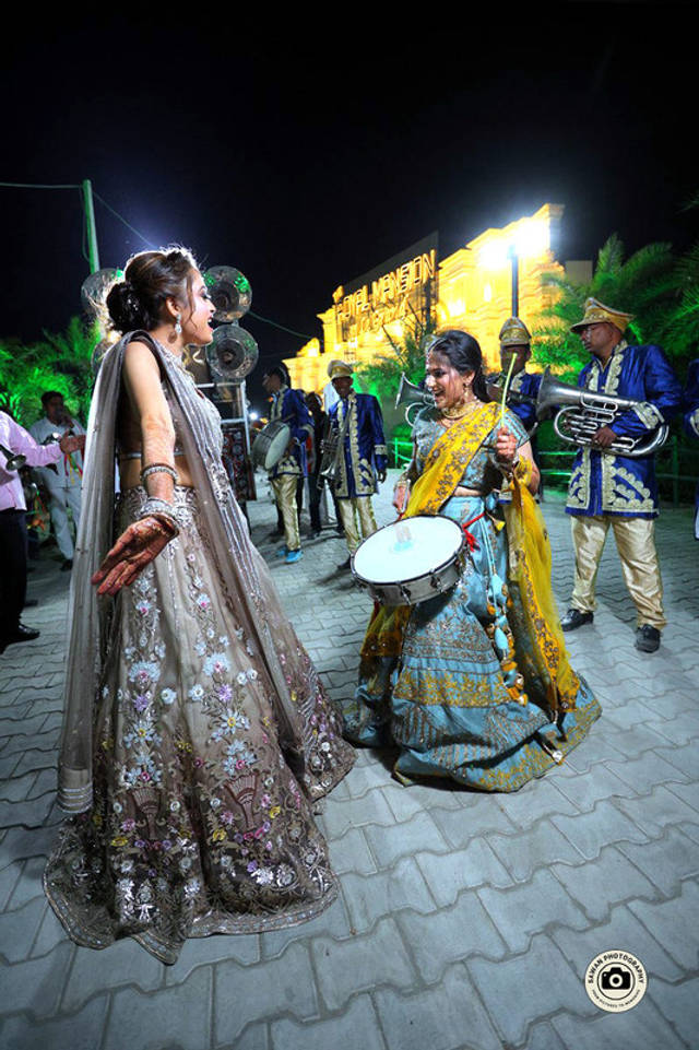 Bridal portrait in traditional attire