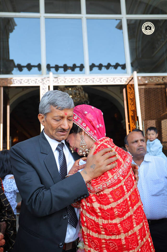 Traditional Indian wedding ritual