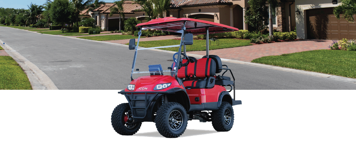Icon EV golf carts