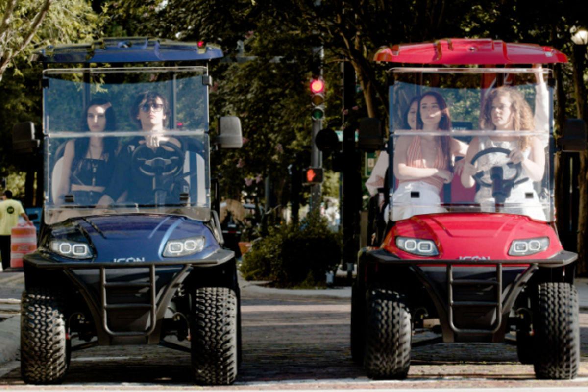 Icon golf cart types