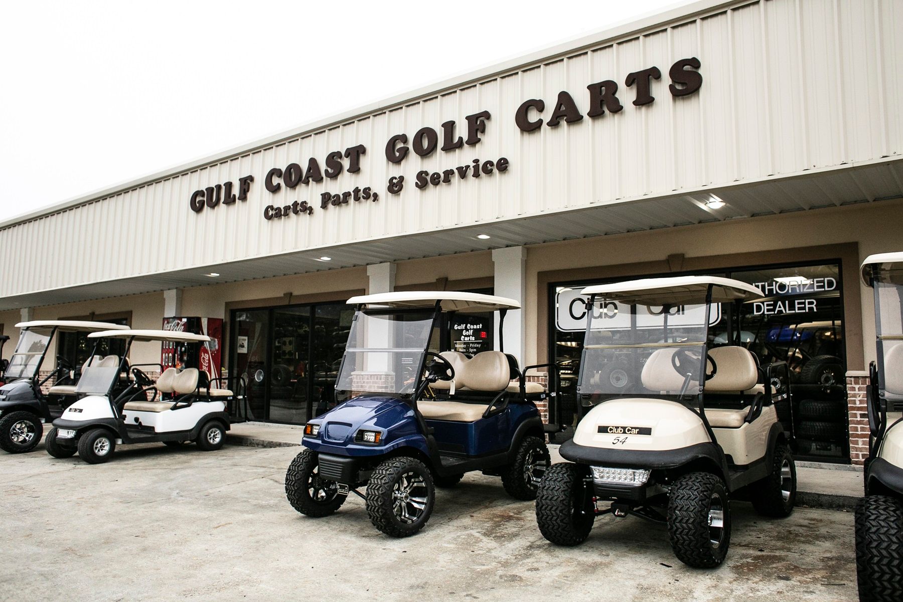 Black Club Car DS Gas Model - Southeastern Carts & Accessories - Custom &  Pre-owned Golf Carts