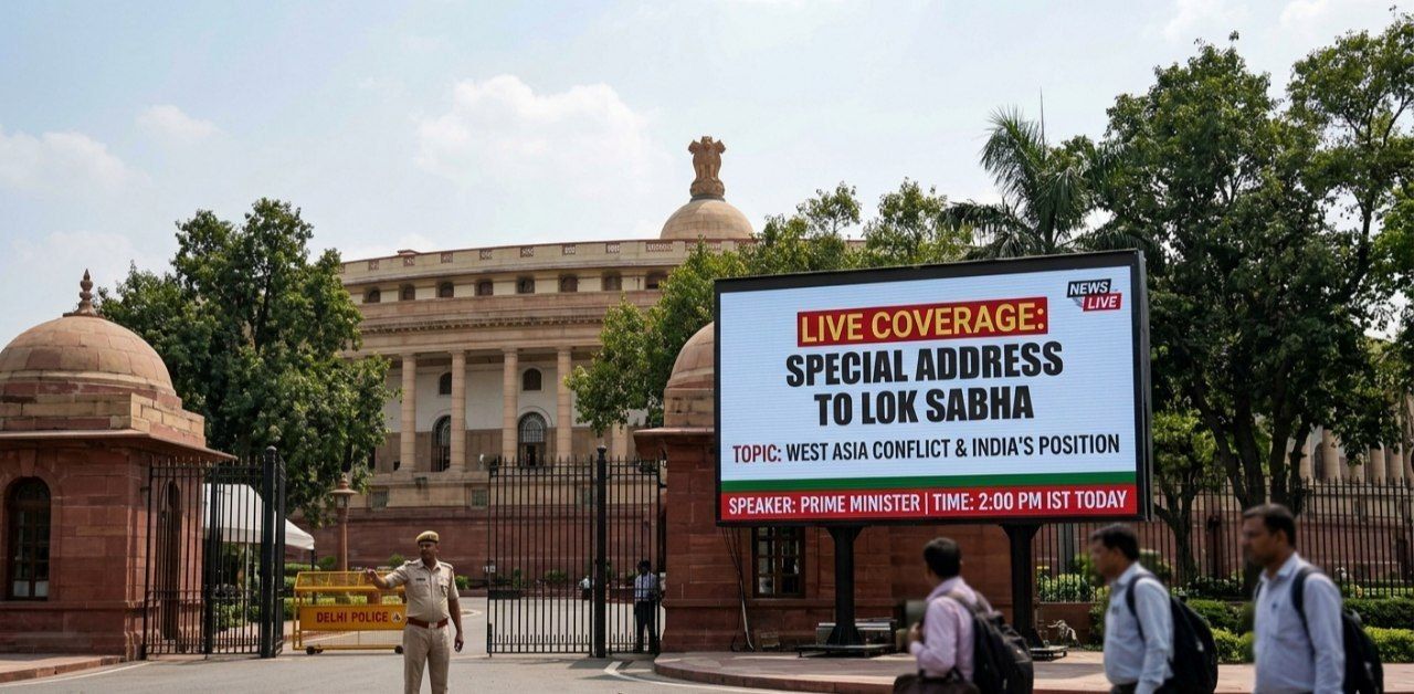 PM Modi to Address Lok Sabha at 2 PM: India’s Strategy on West Asia Escalation