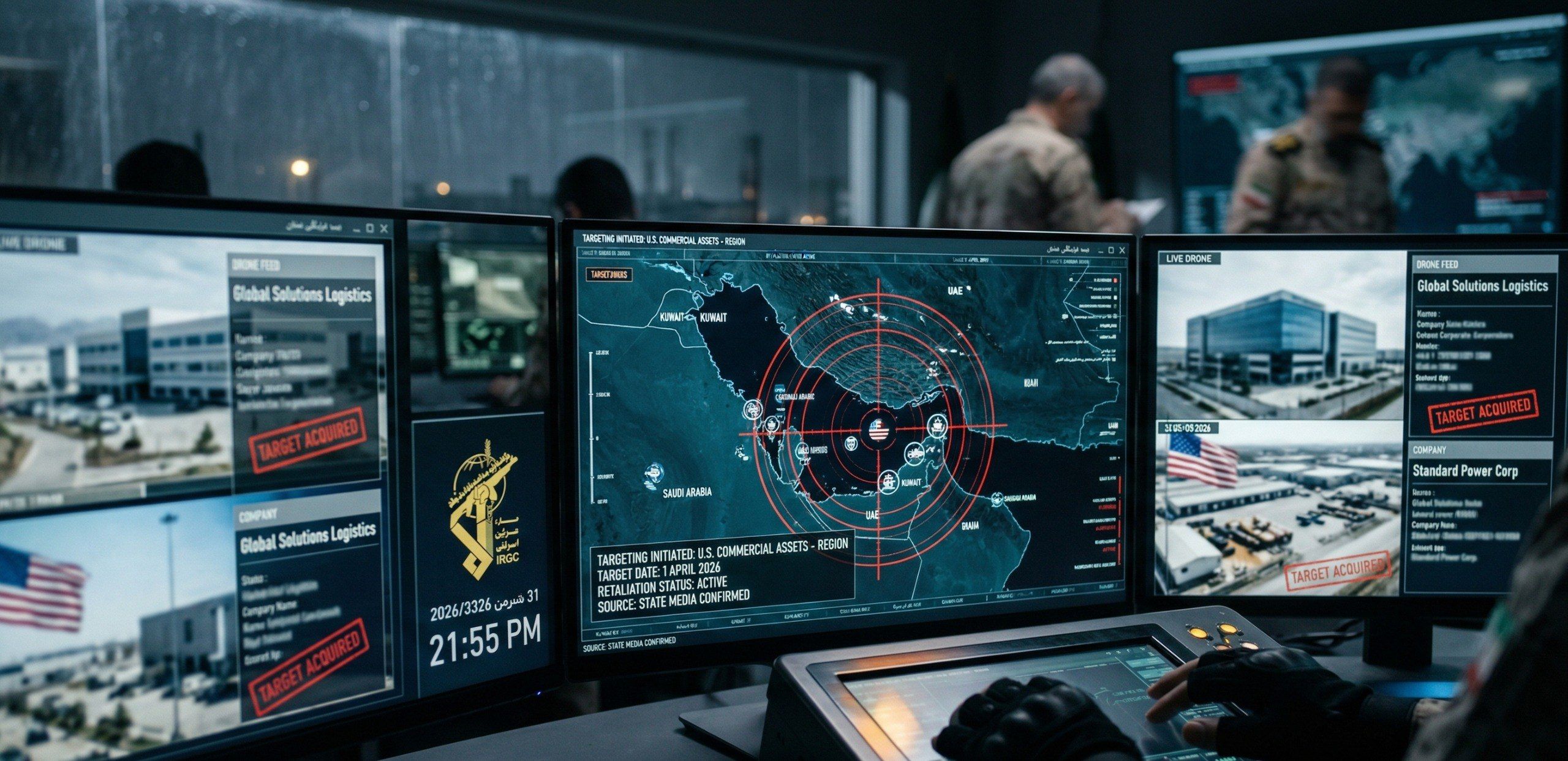 IRGC Issues High-Alert Threat: 18 U.S. Firms Named as "Legitimate Targets"