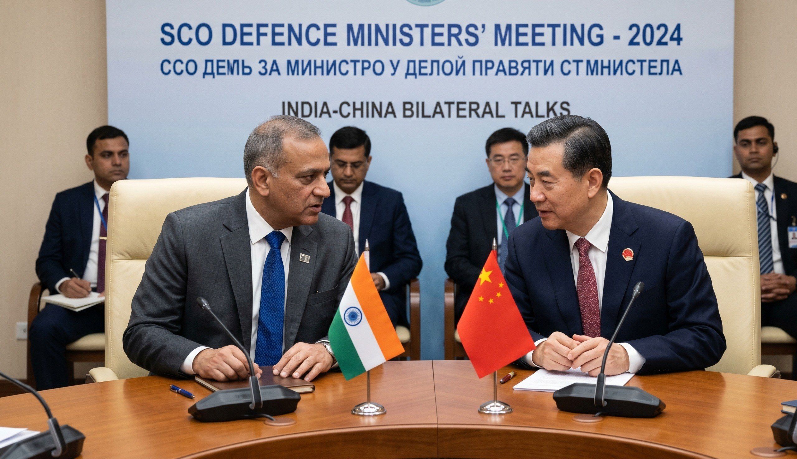 High-Stakes Diplomacy in Bishkek: Rajnath Singh Meets Chinese and Russian Counterparts at SCO Summit