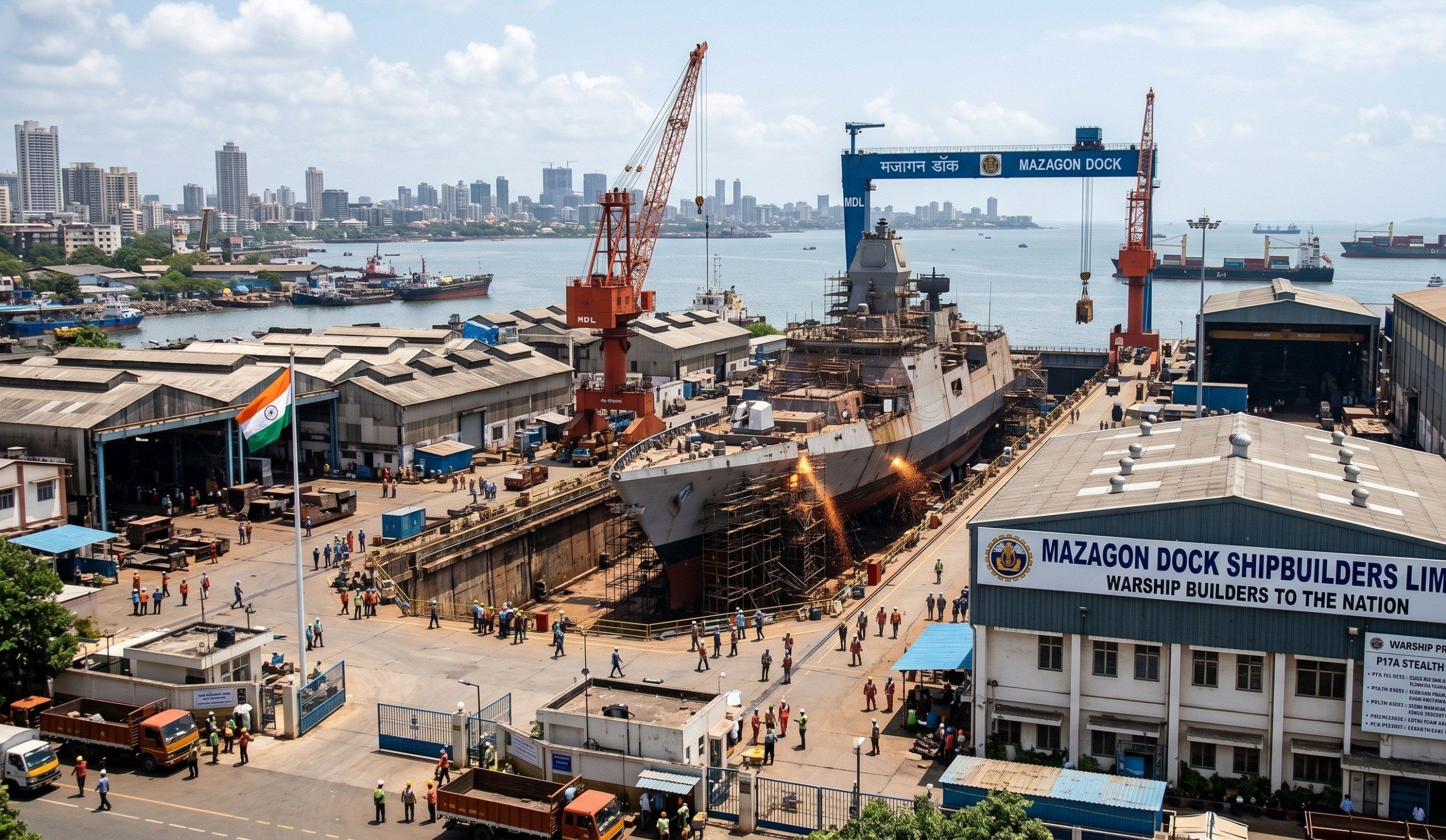 Mazagon Dock to Review Q4 Earnings & Dividend on April 30