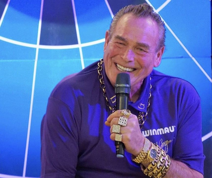 Darts legend Bobby George