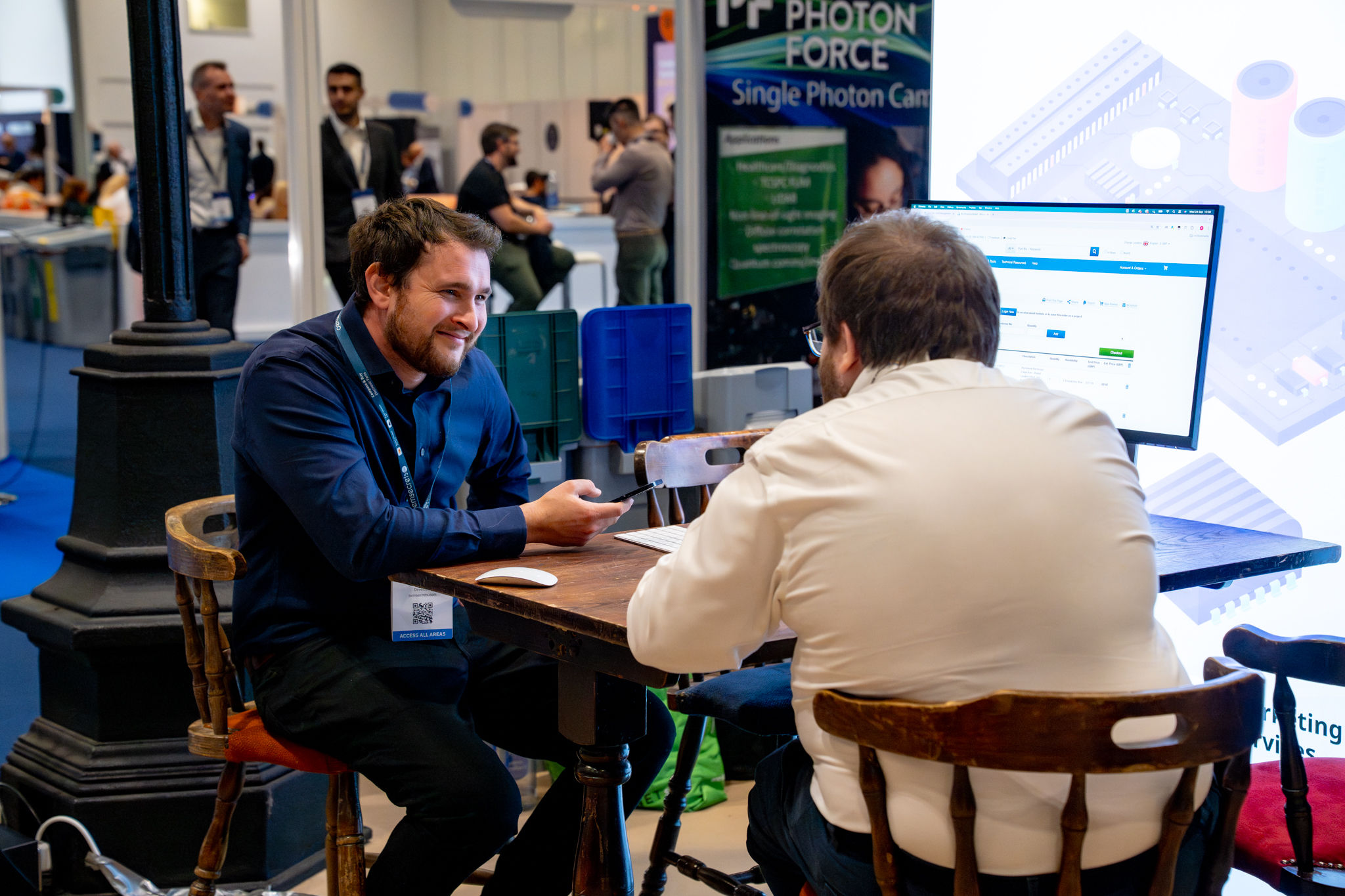 Microelectronics UK 2025 — audience and show floor