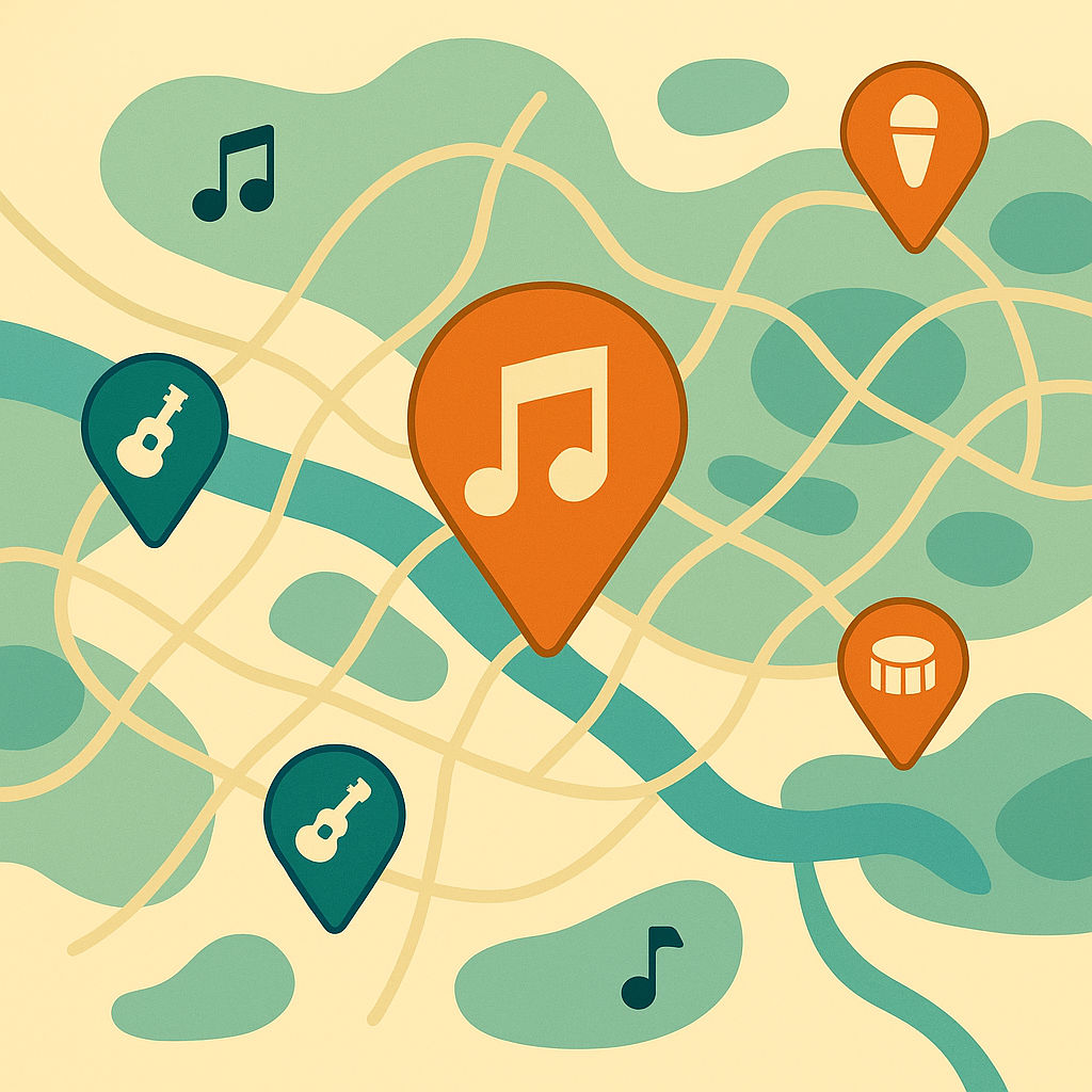 Live Music Maps
