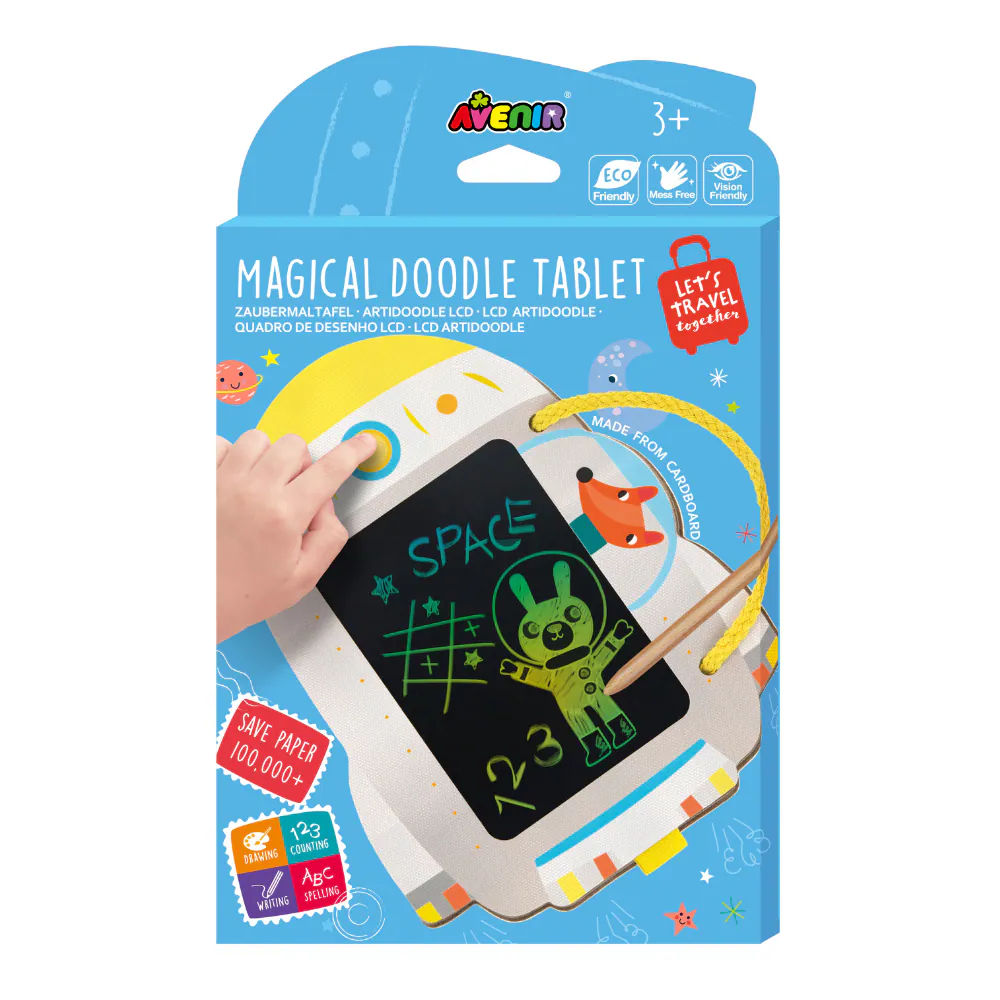 【德國Avenir Kids】LCD畫板|可重複書寫畫板|外出畫畫玩具