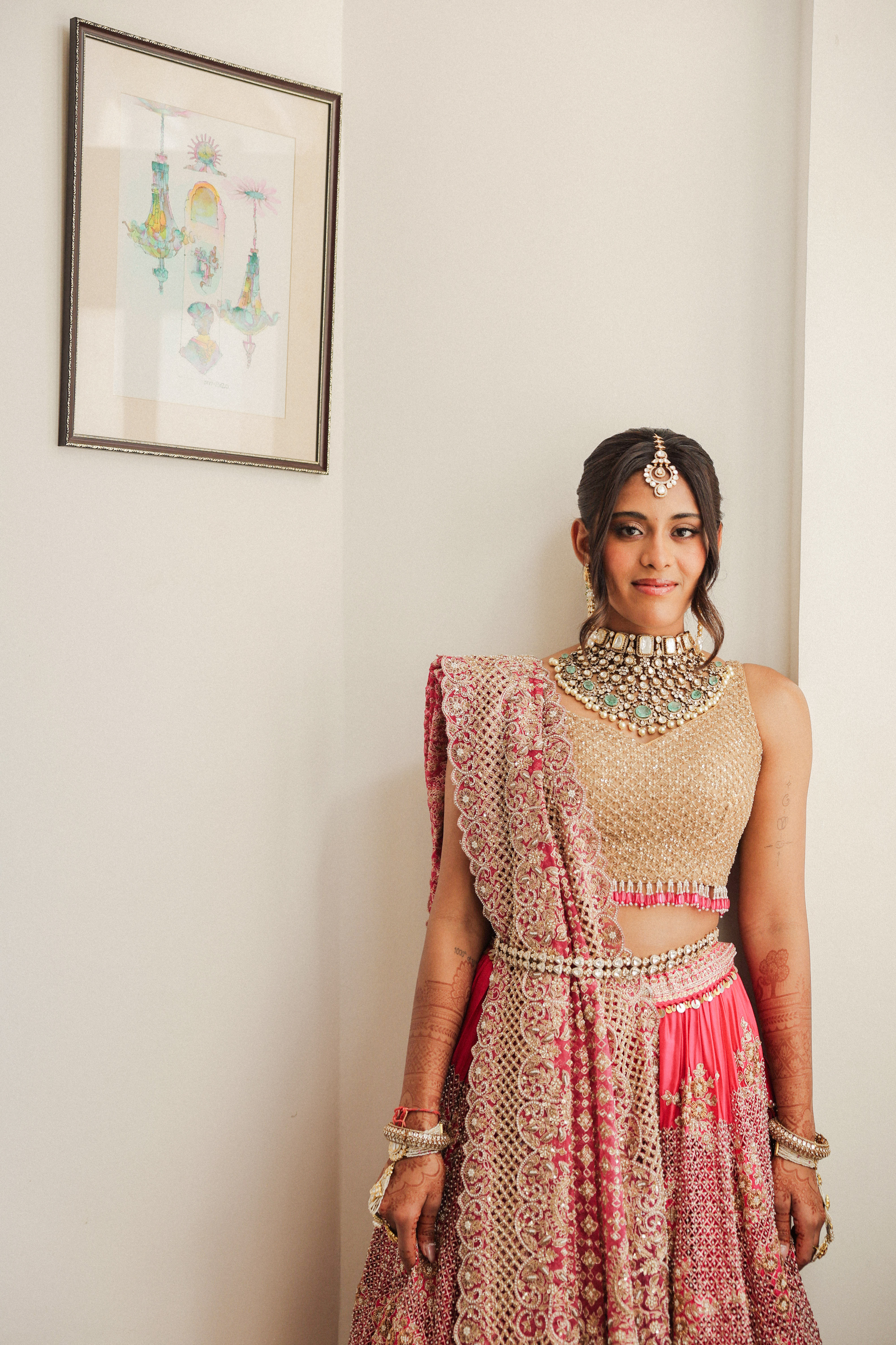 Bridal beauty look trial 3