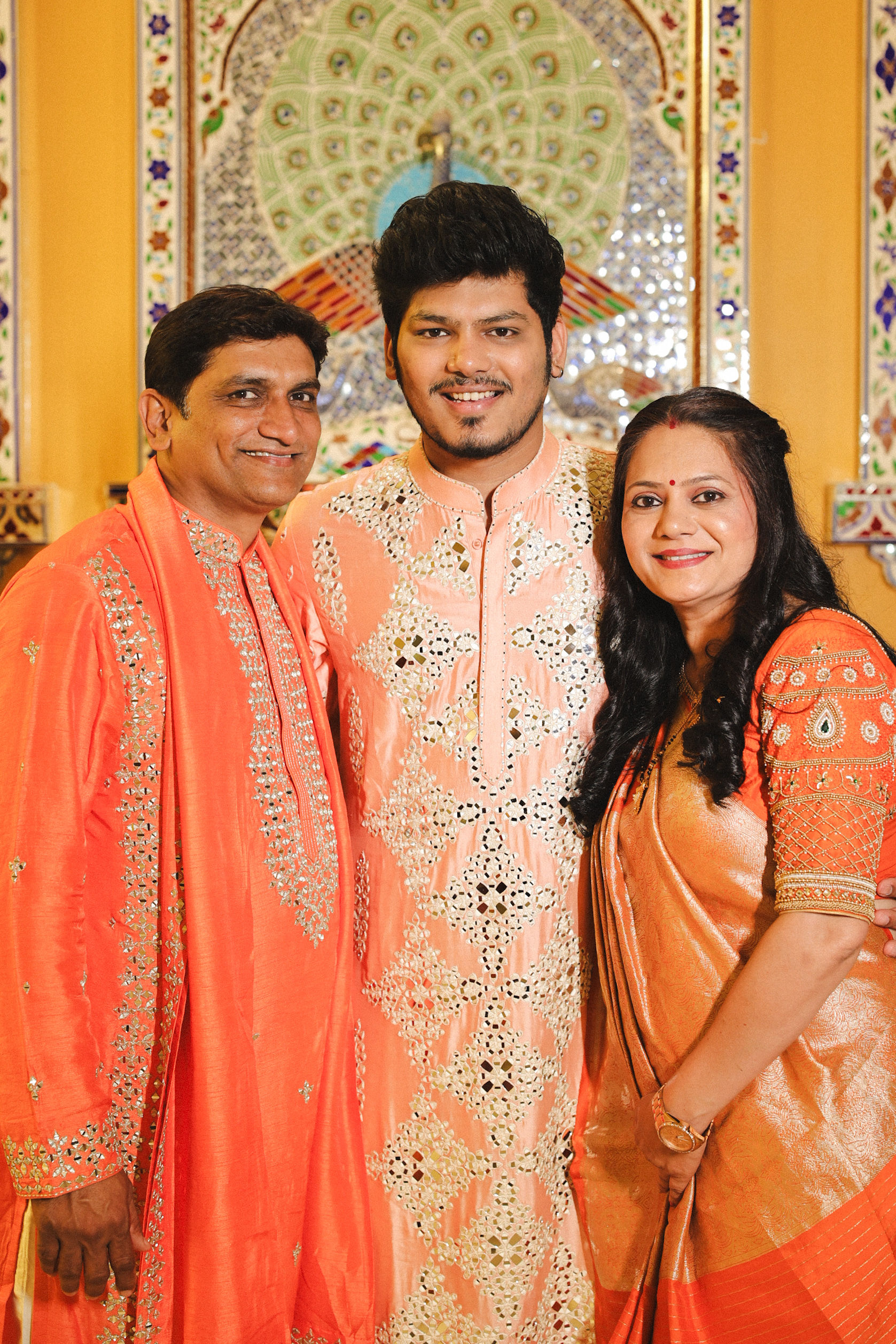 Traditional Zari Drape