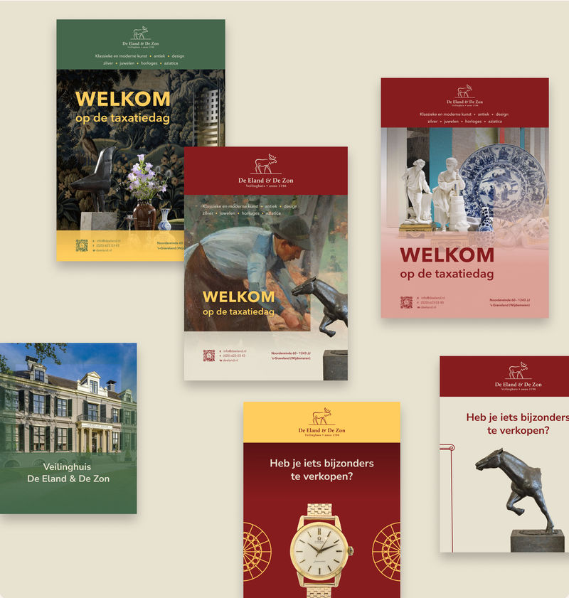 Toepassingen: posters, flyers en social media-uitingen