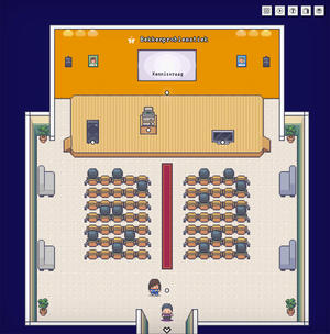 Zaal in het NPi congres