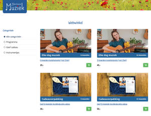 De webwinkel van Mevrouw Muziek