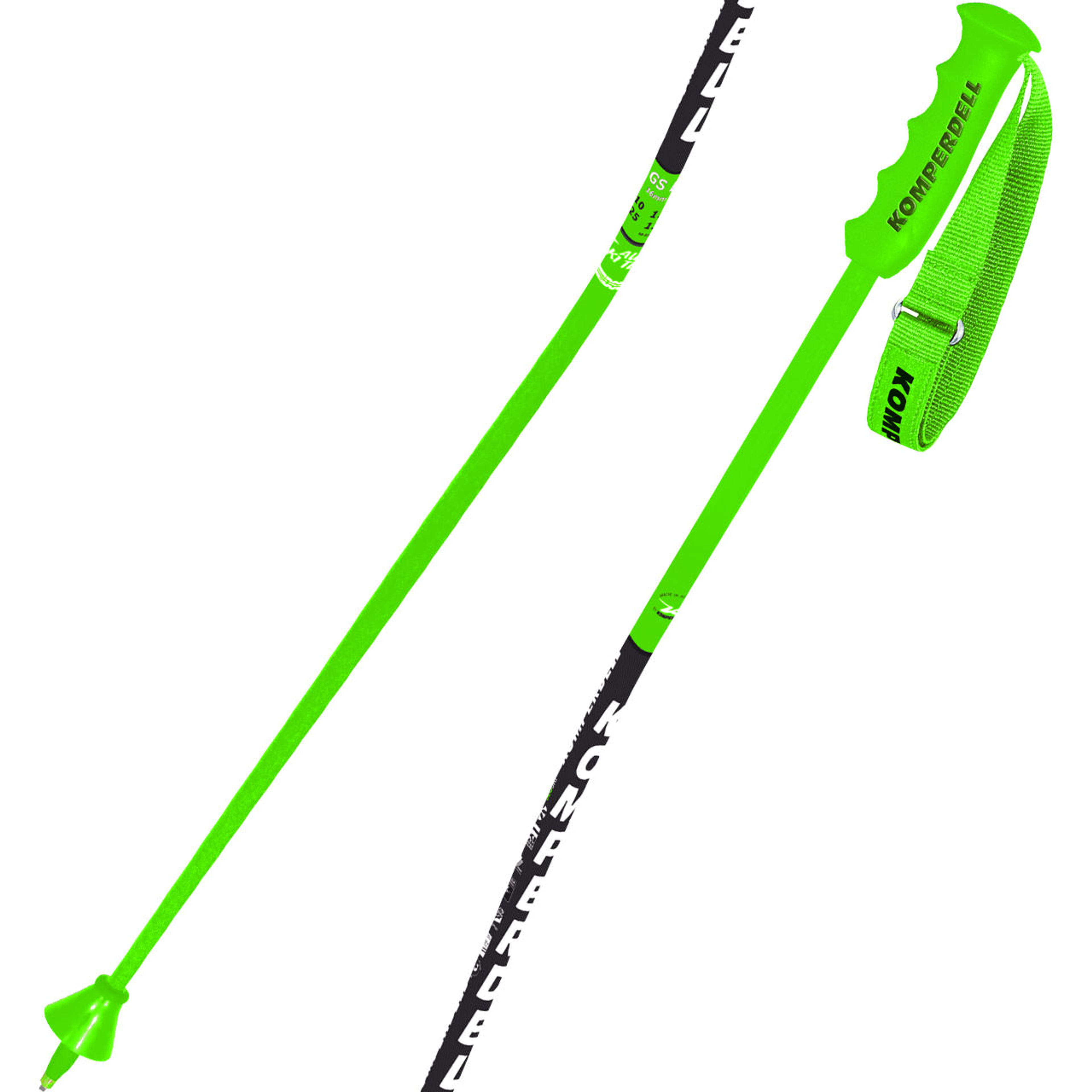 Лыжные палки Komperdell Nationalteam Carbon GS Bent