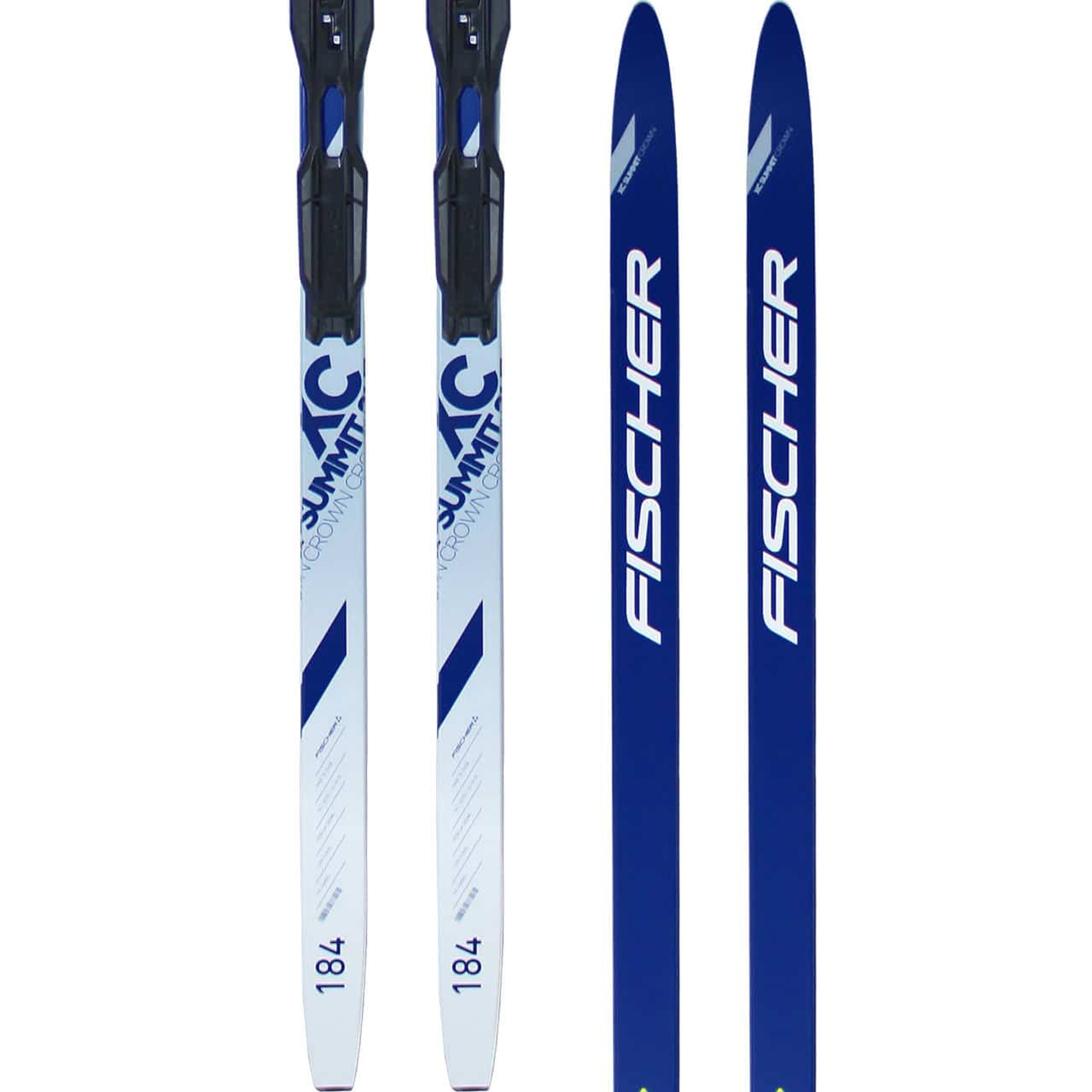 Горные лыжи Fischer Summit Crown EF SET, синий