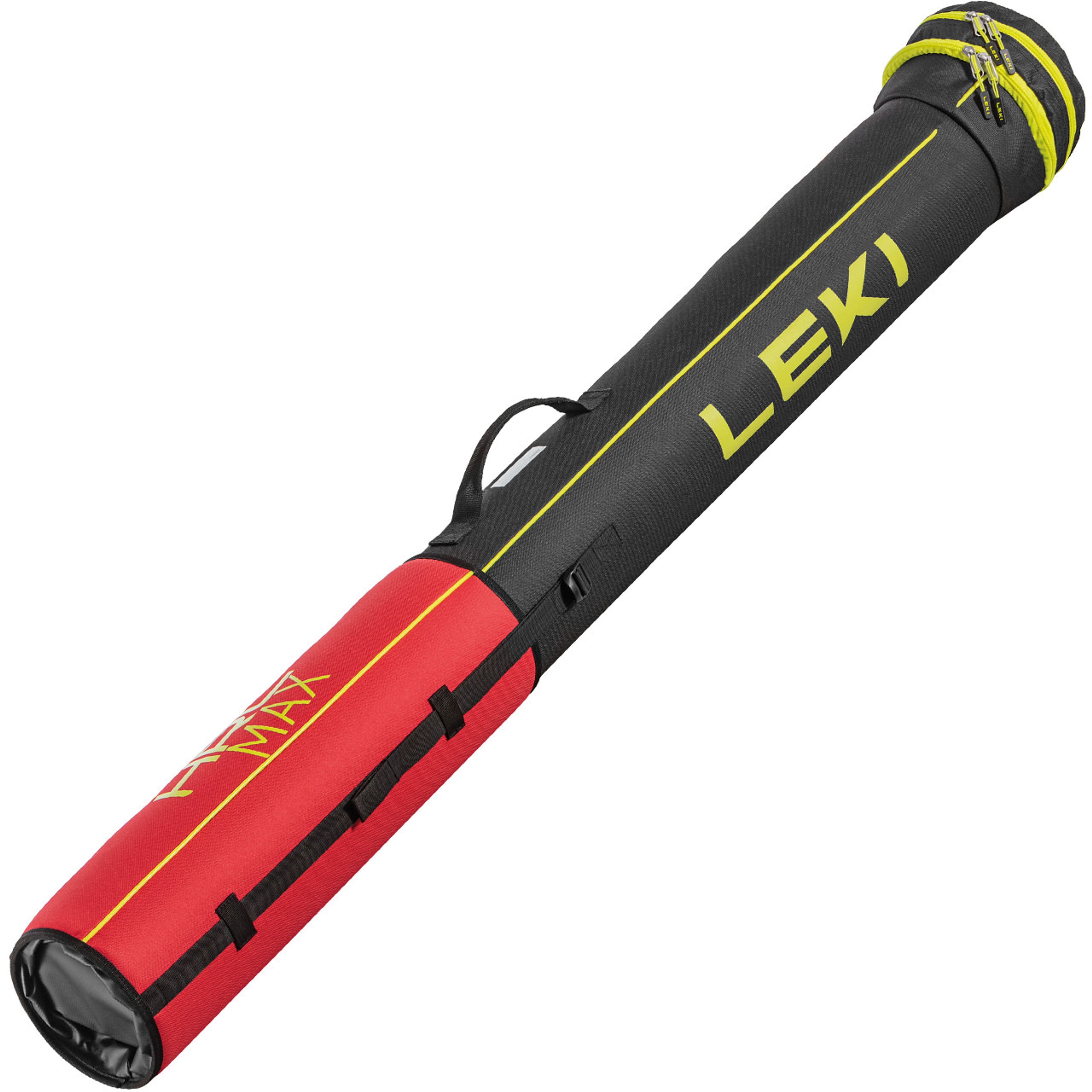 Сумка Leki Cross Country Tube Bag big bright neonyellow, красный, чёрный
