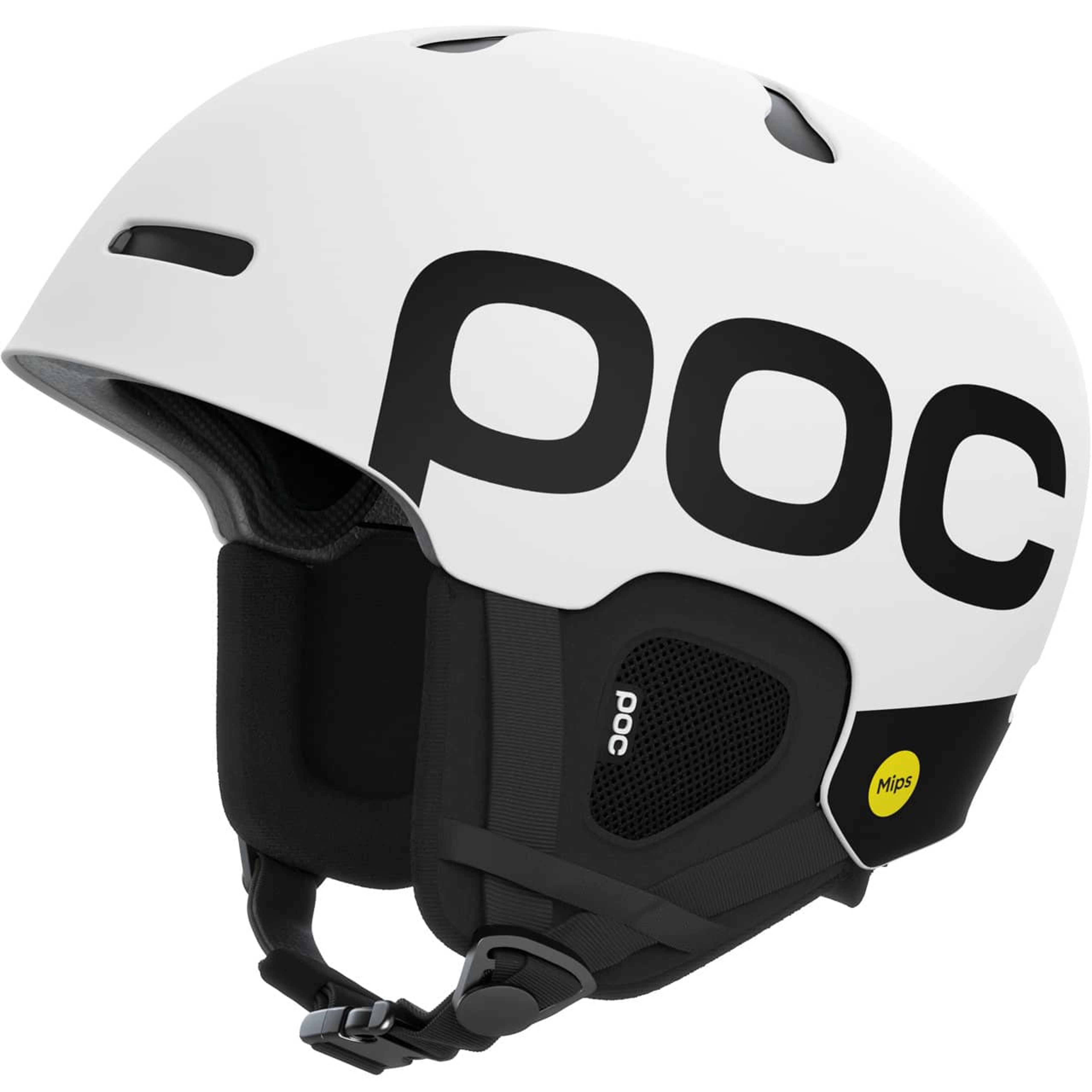 Шлем POC Auric Cut BC Mips hydrogen, белый, матовый