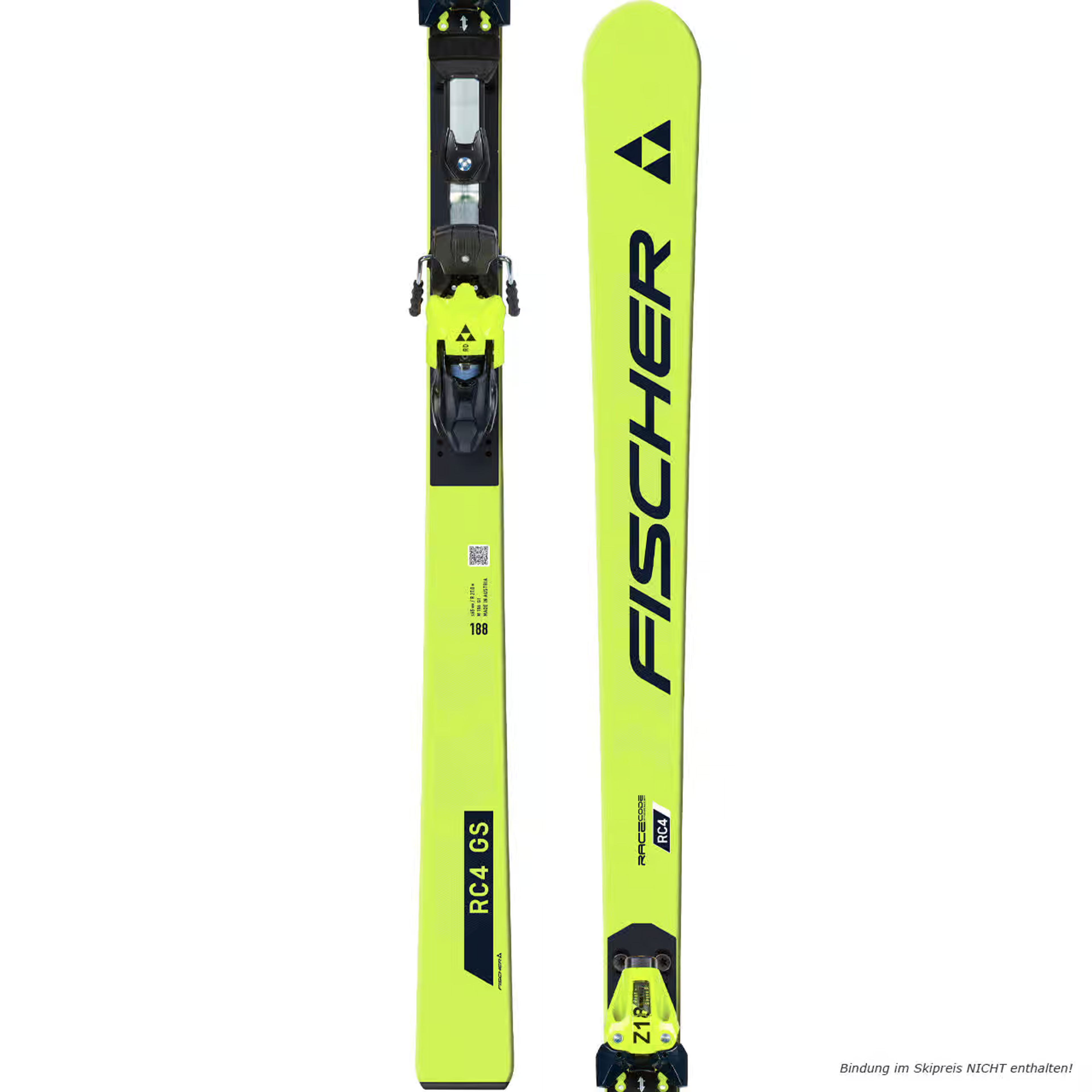 Горные лыжи Fischer RC4 Worldcup GS U16 FIS M-Plate