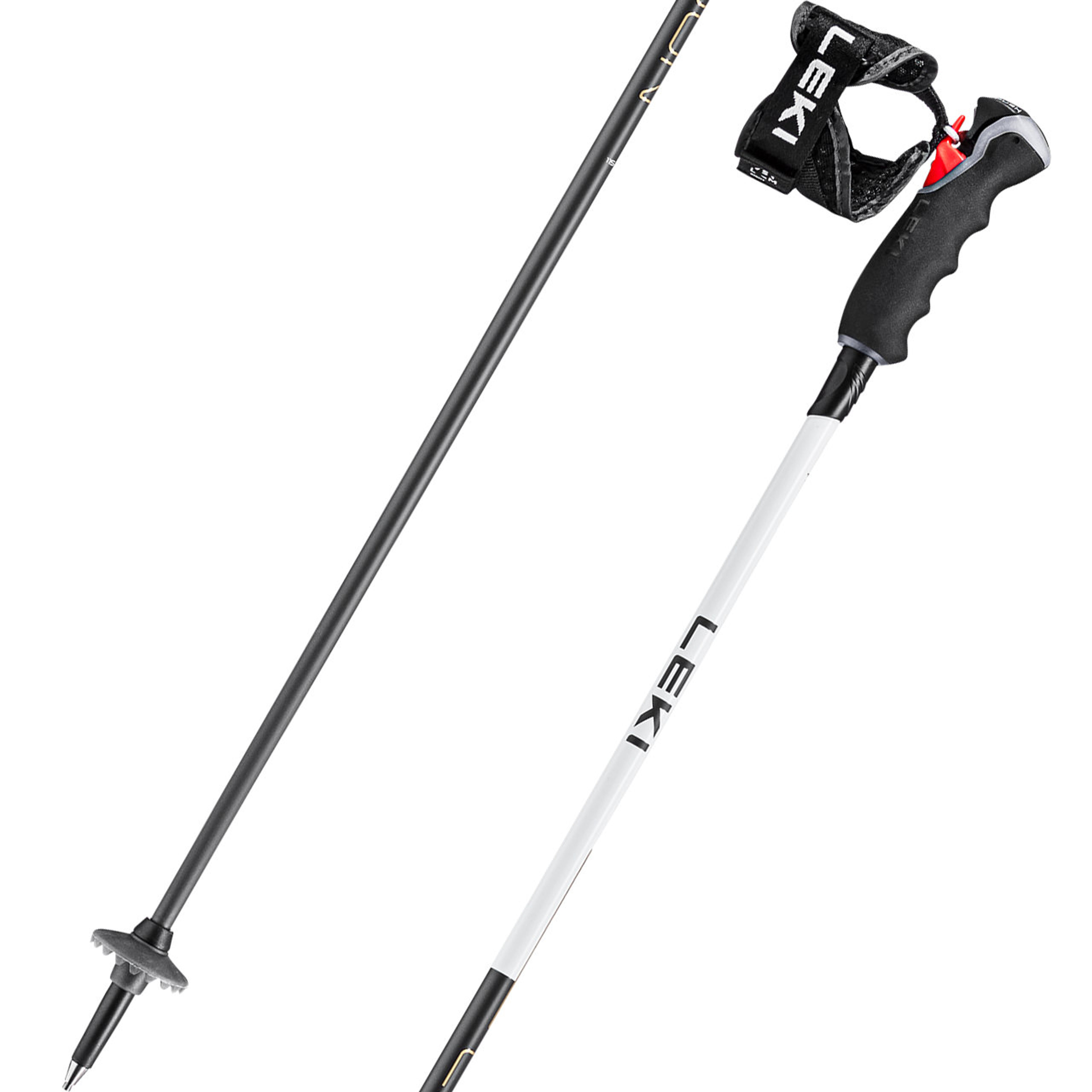 Лыжные палки Leki Carbon 14 3D naturalcarbon, женские, белый, золотой