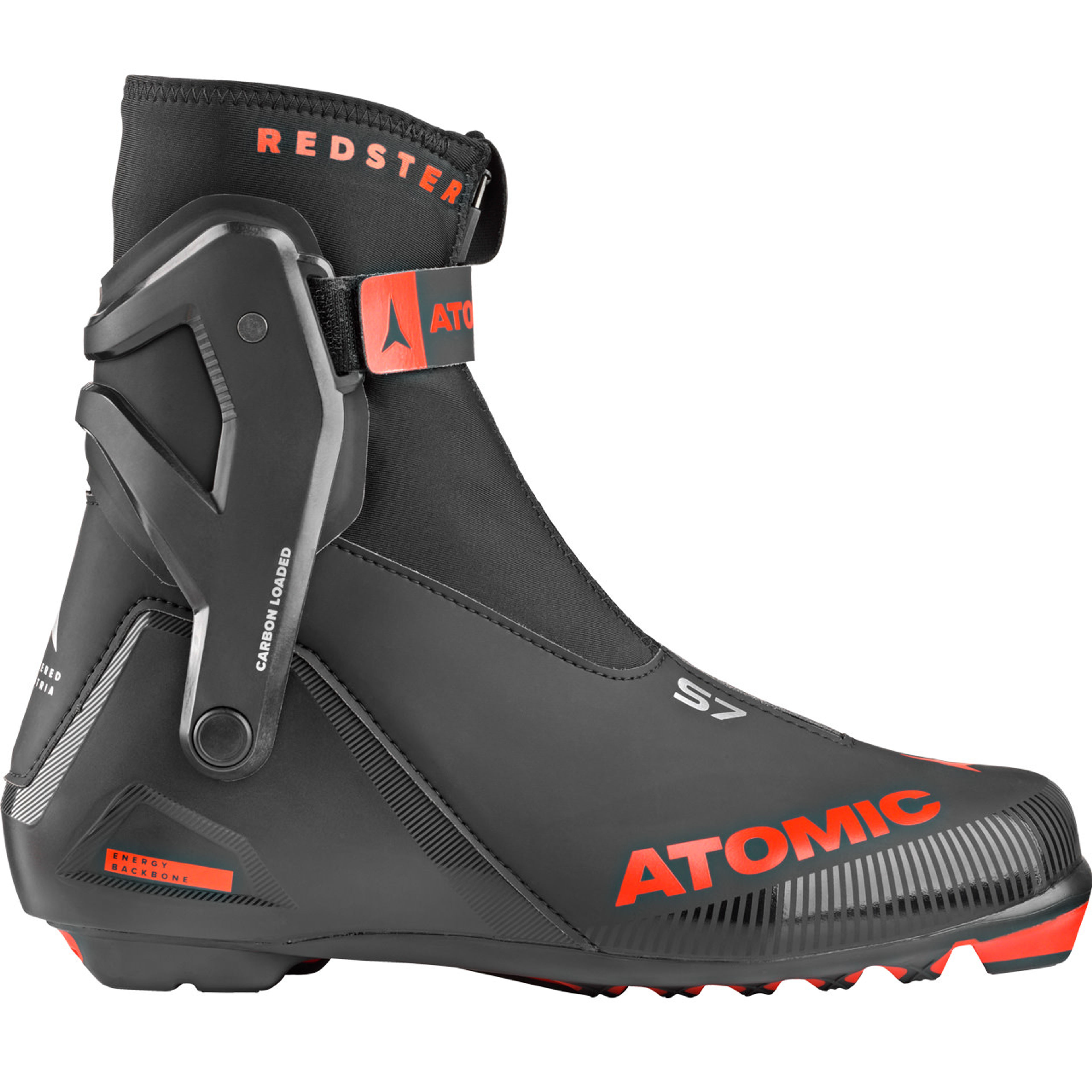Горнолыжные ботинки Atomic Redster S7, чёрный, красный
