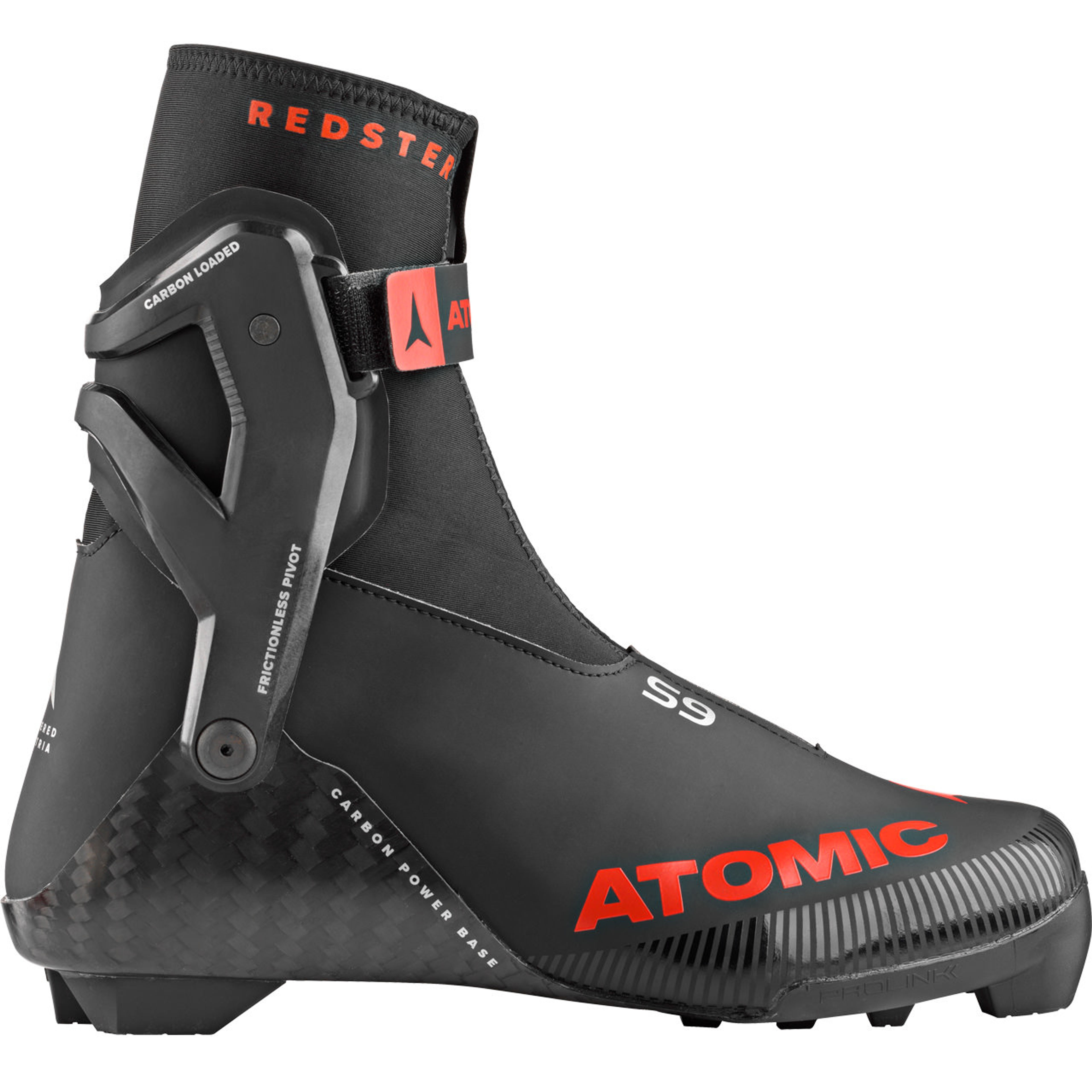 Горнолыжные ботинки Atomic Redster S9, чёрный, красный