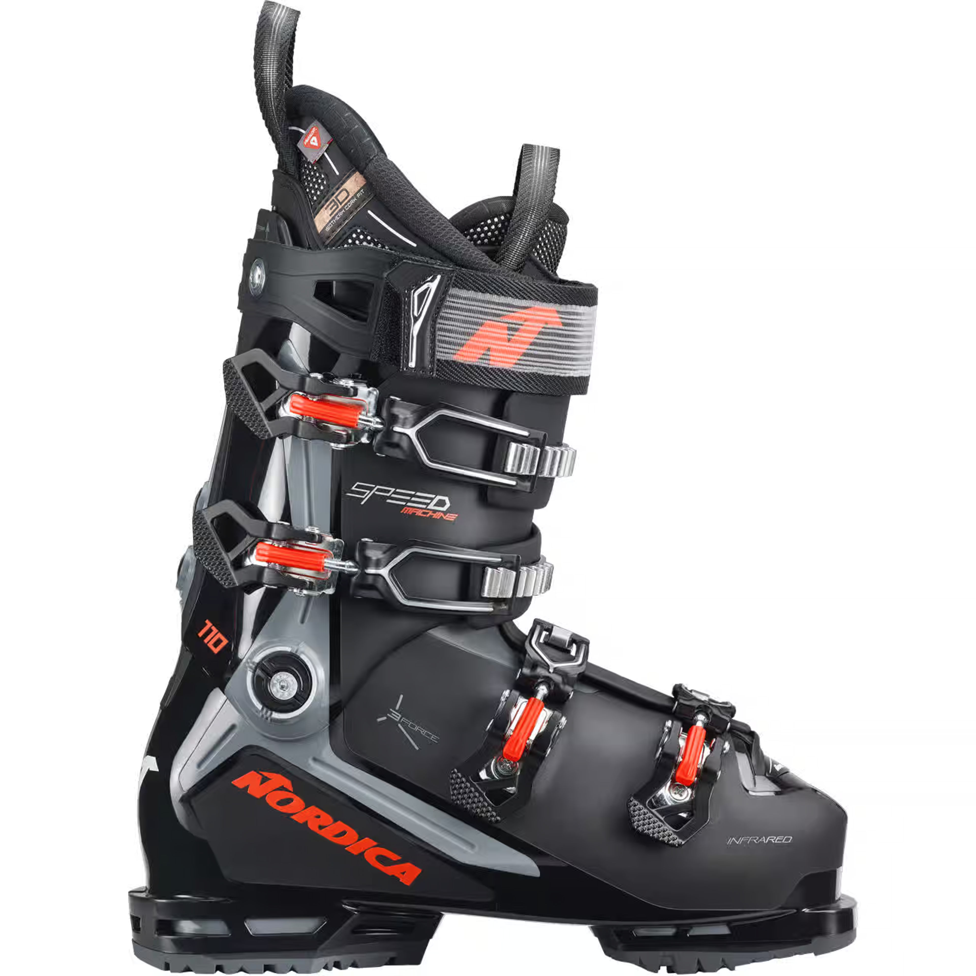 Горнолыжные ботинки Nordica Speedmachine 3 110 GW, чёрный, серый