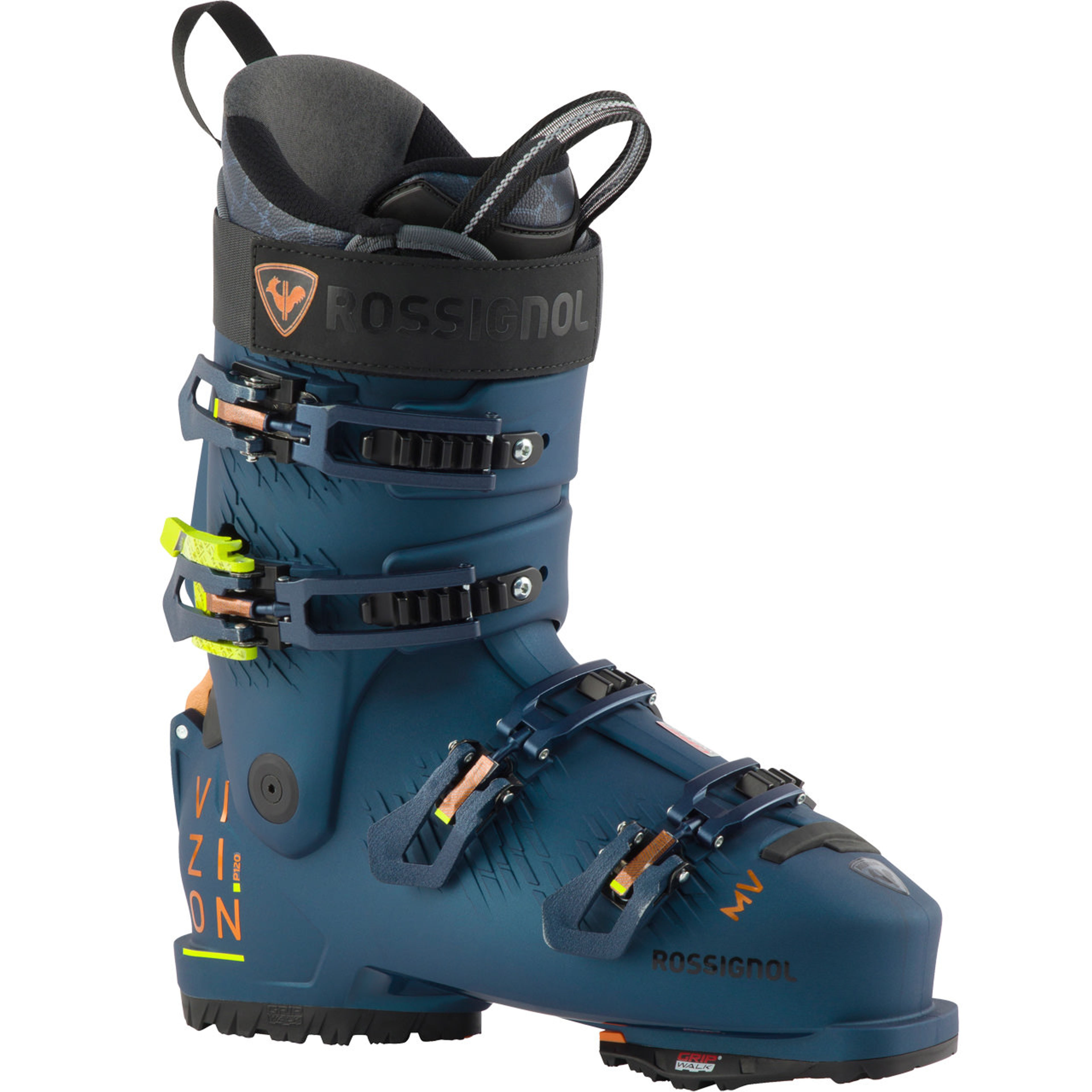 Горнолыжные ботинки Rossignol Vizion 4B Pro 120 MV GW metal, синий