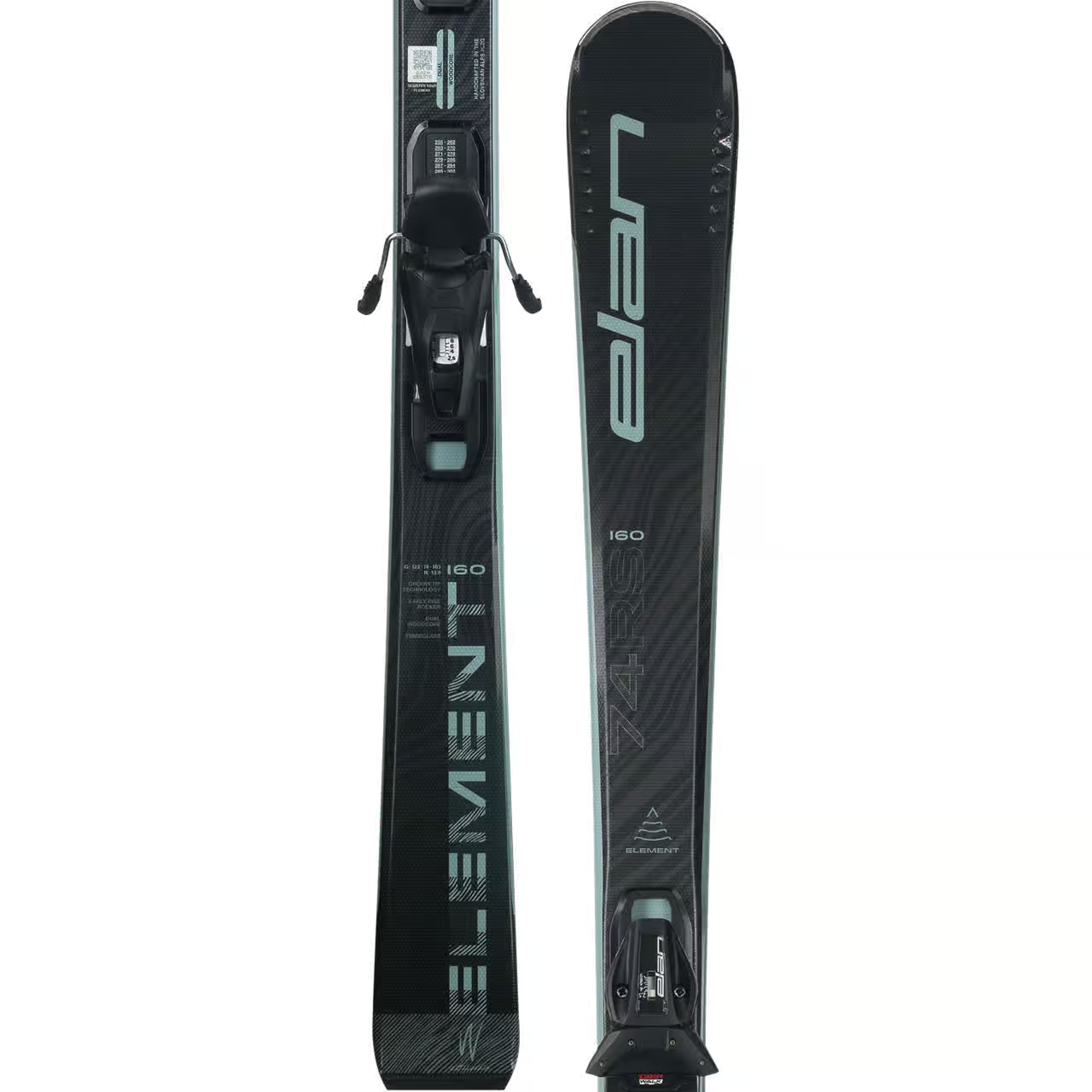 Горные лыжи Elan Element 74 RS W Shift X, чёрный