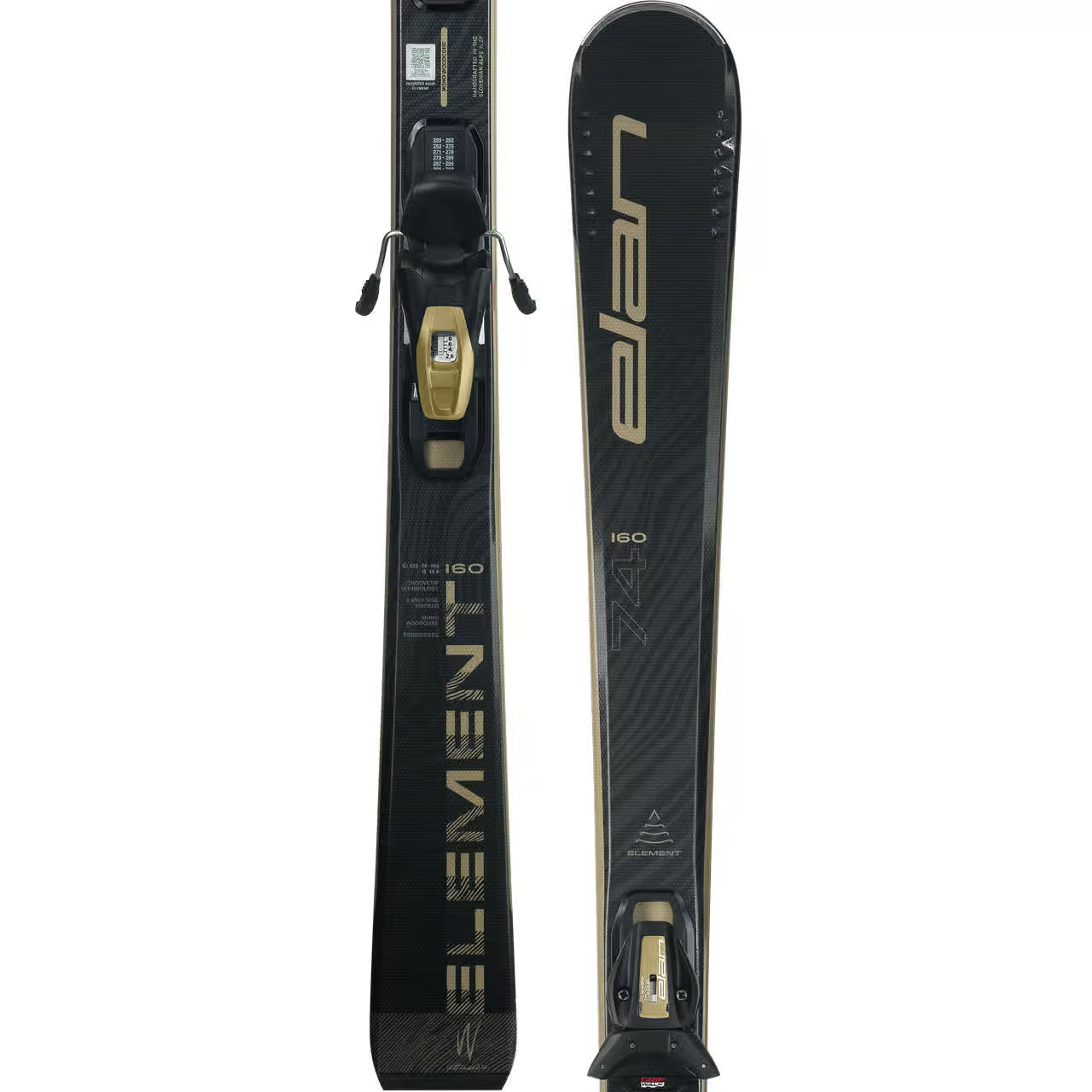 Горные лыжи Elan Element 74 W Shift X, чёрный